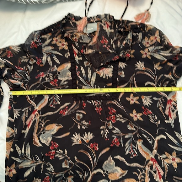 Maeve Floral Peasant Blouse, Size L - Picture 13 of 15